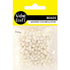 White Assorted Plastic Pearl Drops Beads