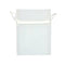 White Colour Mini Organza Gift Bags