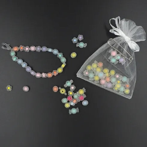 White Colour Mini Organza Gift Bags