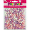 6mm White, Pink & Purple Colours Pony Beads