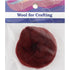 Wine Colour Combed Wool
