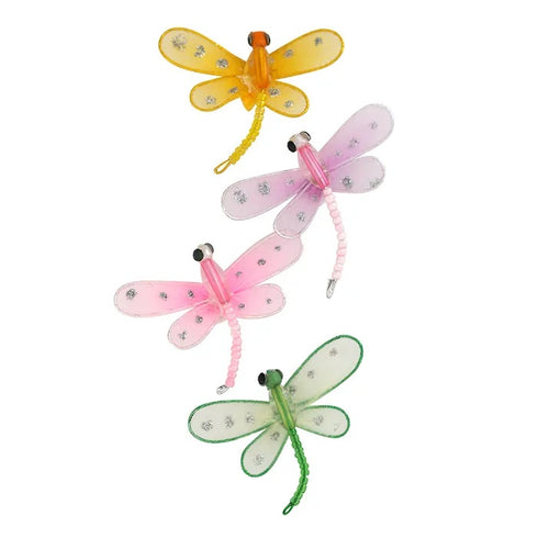 Wire Dragonfly Butterfly Embellishment