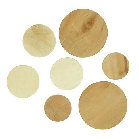 Discs Shape Wooden Beads