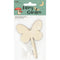 Wooden Fairy Garden Butterfly Shape Stake