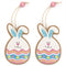 Wooden Easter Rabbit Hanging