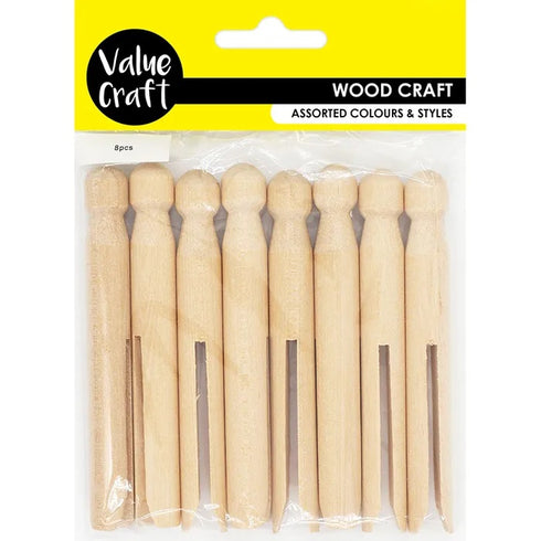 Wooden Old Fashioned Pegs