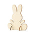Wooden Standing Bunny Easter Decoration