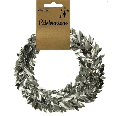 Xmas Garlands Foil Boxwood (available in 3 colours)