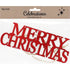 Xmas "Merry Christmas" Wooden Letter Shape (available in 2 colours)