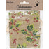Xmas Natural with Holly Fabric Gift Bag