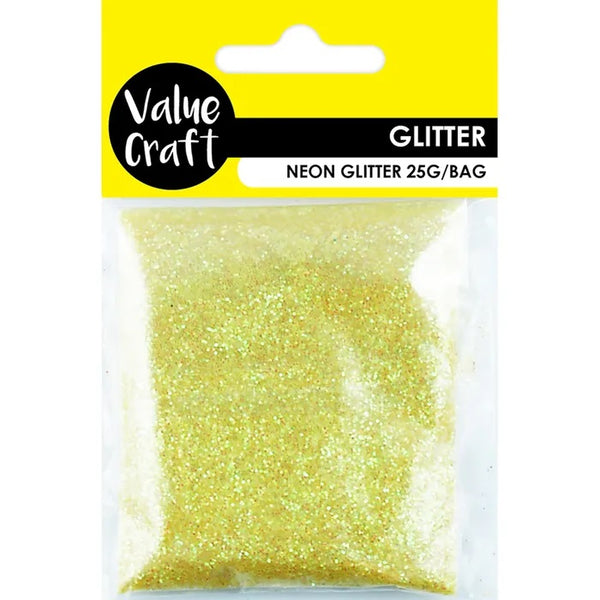 Yellow Neon Craft Glitter