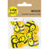 Yellow & Black Wooden Bees Embellishment
