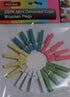 AussieSuperStore Art & Craft Essentials 20Pk Coloured Craft Pegs 20Pk Coloured Craft Pegs | Wooden Pegs DUR2301