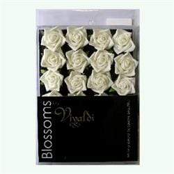 AussieSuperStore Art & Craft Essentials 25mm Foam Rose Head (in 7 colours) 25mm Foam Rose Head | Artificial Craft Flower Party Decoration