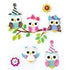 AussieSuperStore Art & Craft Essentials 3D Craft Stickers Owls 3D Craft Stickers Owls|Scrapbooking Stickers | Embellishment 9331468042785 VCSBS054