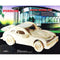 AussieSuperStore Art & Craft Essentials 3D Wooden Porsche Model kit 3D Wooden Porsche kit | DIY Kits for Kids WO93DPO