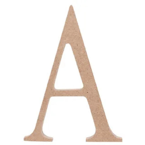 AussieSuperStore Art & Craft Essentials A Wooden Alphabet Letter - A to Z Wooden Alphabet Letter - A to Z | Craft Wooden Shapes |  Wooden Shapes WLMA