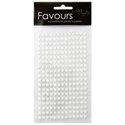 AussieSuperStore Art & Craft Essentials Adhesive Pearls (in 3 sizes) Adhesive Pearls (in 3 sizes) | Embellishment | Pearls Stickers