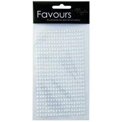 AussieSuperStore Art & Craft Essentials Adhesive Pearls (in 3 sizes) Adhesive Pearls (in 3 sizes) | Embellishment | Pearls Stickers