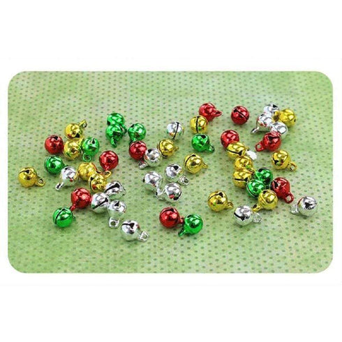 AussieSuperStore Art & Craft Essentials Assorted Colours Foley Bells 6mm (in 2 colours) Foley Bells 6mm (in 2 colours) | Craft Bells | Craft Sleigh Bells 042711-ASSORTED 042711