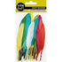 AussieSuperStore Art & Craft Essentials Assorted Feathers Assorted Feathers | Artificial Craft Feathers 9331468057543 VCF42