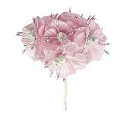 AussieSuperStore Art & Craft Essentials Baby Pink Flower with China Knot (in 5 colors) Flower with China Knot (in 5 colors) | Floral Craft Supplies 9323823150273 FL15BP