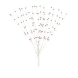 AussieSuperStore Art & Craft Essentials Baby Pink Pearl Spray with 18 Head (in 5 colors) Pearl Spray with 18 Head  | Floral Craft Supplies | Floral Embellishments 9323823150624 FL23BP