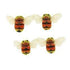 AussieSuperStore Art & Craft Essentials Bees 2.3x4.3cm Bees 2.3x4.3cm | Craft Animal Embellishments 9323823204457 CRIT1907