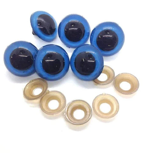 AussieSuperStore Art & Craft Essentials Blue Crystal Eyes 24mm (in 7 colours) Crystal Eyes 24mm (in 7 colours) | Doll Making Accessories E9CR24BL