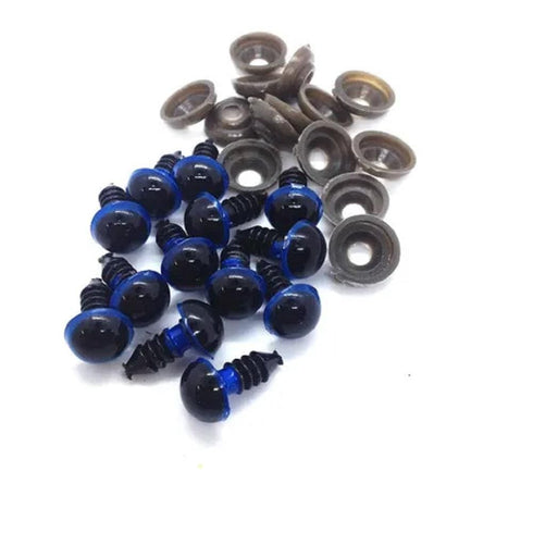 AussieSuperStore Art & Craft Essentials Blue Crystal Eyes 9mm (in 6 colours) Crystal Eyes 9mm (in 6 colours) | Doll Making Accessories E9CR9BL