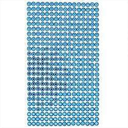 AussieSuperStore Art & Craft Essentials Blue Rhinestones (in 7 colours) Rhinestones Stickers (in 7 colours) | Craft Party Embellishment 9331468039150 VCRST005