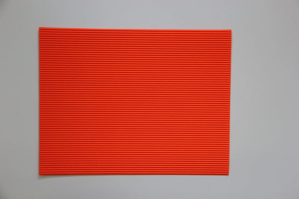 AussieSuperStore Art & Craft Essentials Board Royal Brites A4 Fluoro Flute Orange Board Royal Brites A4 Fluoro Flute Orange | Art & Craft Board Supplies 071064268927 26892AU