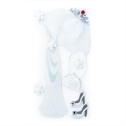 AussieSuperStore Art & Craft Essentials Bride 8pcs Wedding Theme 3D Stickers (in 4 styles) Wedding Theme 3D Stickers | Scrapbooking Stickers | Embellishments 9323823176334 JBS123