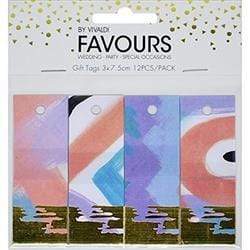 AussieSuperStore Art & Craft Essentials Brushed Gift Tags Brushed Gift Tags | Stamp Activity Kit | Mini Gift Bag Tags| Tag Kits 9323823194987 FAV17003