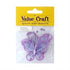 AussieSuperStore Art & Craft Essentials Butterflies Lavender Butterflies Lavender | Organza Butterflies | Craft Party Decorations 9331468022862 VCBFLV
