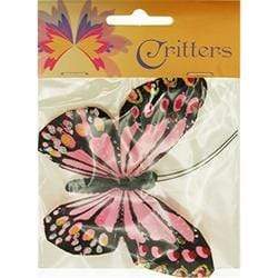 AussieSuperStore Art & Craft Essentials Butterfly 11.5x9cm (in 3 colors) Butterfly 11.5x9cm Blue | Craft Animal Embellishments