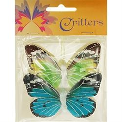 AussieSuperStore Art & Craft Essentials Butterfly 9x6cm (in 4 varieties) Butterfly 9x6cm (in 4 varieties) | Craft Animal Embellishments