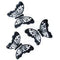 AussieSuperStore Art & Craft Essentials Butterfly Glitter Black Butterfly Glitter Black | Organza Butterflies | Craft Party Decoration 9331468043324 VCSBS14005
