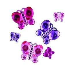 AussieSuperStore Art & Craft Essentials Butterfly Rhinestones Butterfly Rhinestones | Embellishment | Rhinestones 9331468004592 VCR302