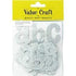 AussieSuperStore Art & Craft Essentials Card Letters & Numbers in Silver Glitter Card Letters & Numbers in Silver Glitter | Scrapbooking Accessories 9331468042624 VCGLSLV