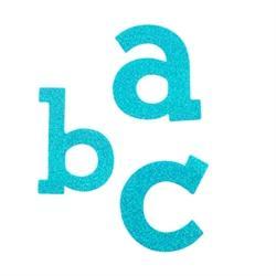 AussieSuperStore Art & Craft Essentials Card Letters & Numbers in Turquoise Glitter Card Letters & Numbers in Turquoise Glitter | Scrapbooking Accessories 9331468023500 VCGLTQ