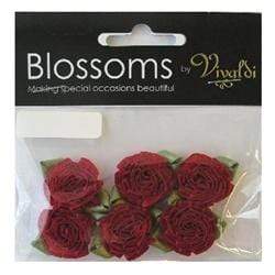 AussieSuperStore Art & Craft Essentials Carnation Flowers Carnation Flowers | Artificial Flower Party Decoration | Craft Flowers 9323823116934 PRC02RD