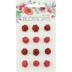 AussieSuperStore Art & Craft Essentials Cerise Pink Micro Roses (in 5 colors) Micro Roses (in 5 colors) | Artificial Craft Flower Party Decoration 9323823196585 BLOS17002