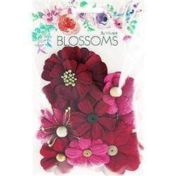 AussieSuperStore Art & Craft Essentials Cerise Pink Symphony Flowers (in 6 colors) Symphony Flowers | Artificial Craft Flower Party Decoration 9323823196295 BLOS17025