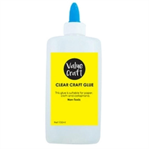 AussieSuperStore Art & Craft Essentials Clear Craft Glue Clear Craft Glue | Kids Craft Glues | Craft Adhesive 9331468006497 VCTP4