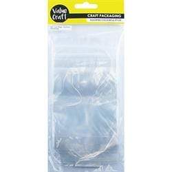 AussieSuperStore Art & Craft Essentials Clear Zip Lock Bags 10x15cm Clear Zip Lock Bags 10x15cm | Crystal Clear Cellophane Zip Lock Bags 9331468050193 VJY173