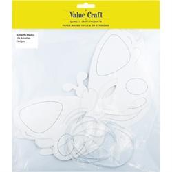 AussieSuperStore Art & Craft Essentials Colour In Masks - Butterfly Colour In Masks - Butterfly | Children's Craft Kits | Diy Kits 9331468046622 VCPP03