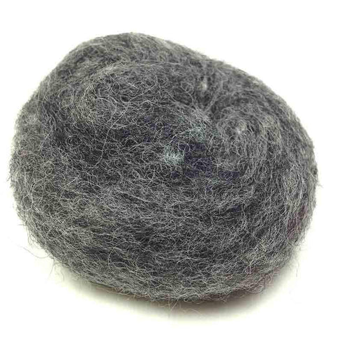 AussieSuperStore Art & Craft Essentials Combed Wool Dark Grey Combed Wool Dark Grey | Crafting Wool | Felting Supplies|Knitting Yarn DF9C10FDG