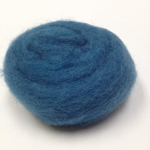 AussieSuperStore Art & Craft Essentials Combed Wool Denim Combed Wool Denim | Crafting Wool | Felting Supplies | Knitting Yarn DF9C10DN