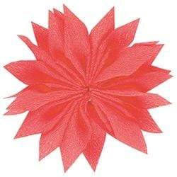AussieSuperStore Art & Craft Essentials Coral Flower Chiffon Embellishments (in 4 colors) Flower Chiffon Embellishments (in 4 colors) | Craft Embellishment | Scrapbooking Embellishment 9331468058717 VCEMB13